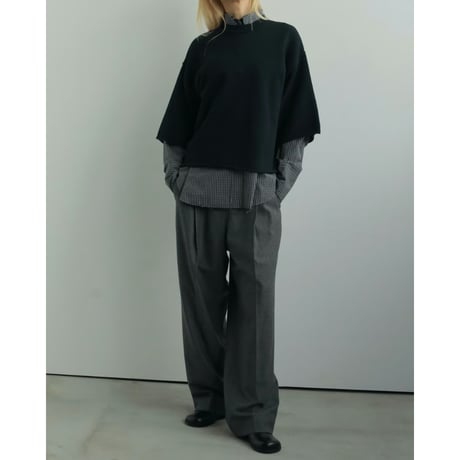 【anuke】Volume Ribbon Shirts※11月上～12月上