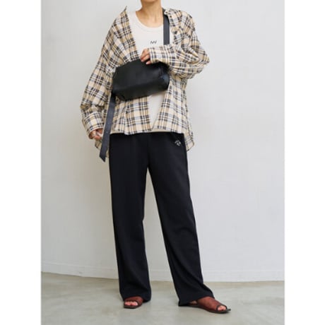 【YENN】CHECK BIG SHIRT