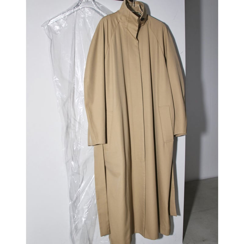 Standcollar Trench Coat | selectshop kusukusu Standcollar Trench Coat | selectshop kusukusu