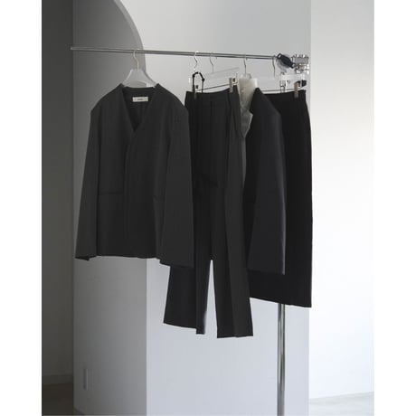 【anuke】Heather Stretch Pants※9月中～10月中