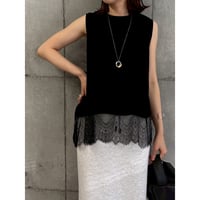 【ROSIEE】裾レースTOPS