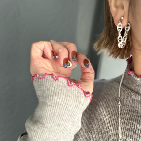 数量限定オリジナル✨ design hoop pierce