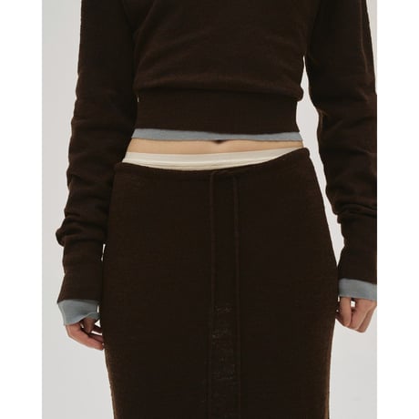 【TODAYFUL】Miniboucle Knit Skirt　※納期2月下旬〜3月下旬
