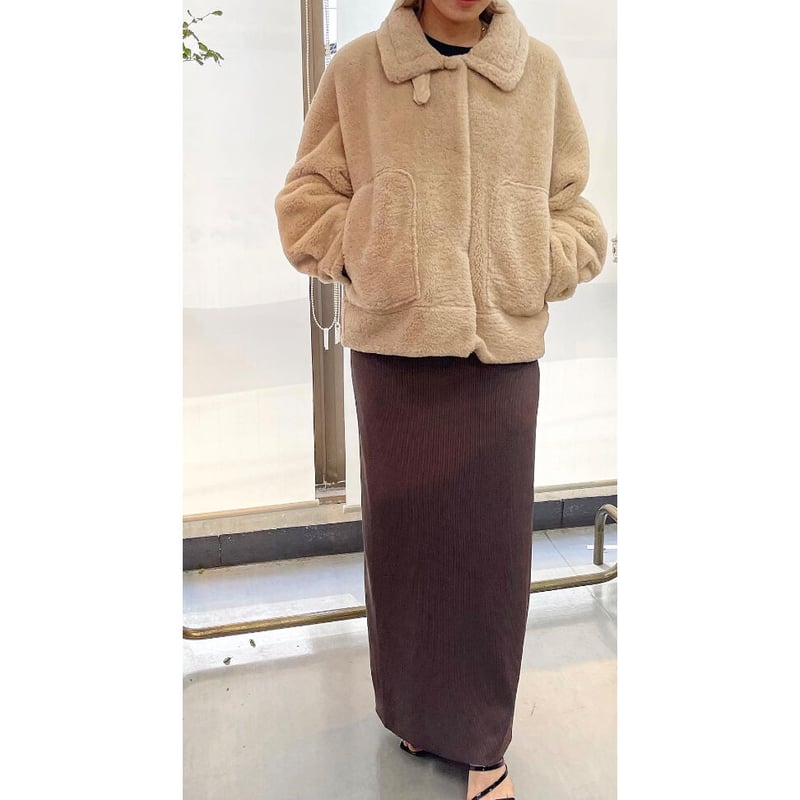 cafune カフネeco mouton jacket/エコムートンジャケット ECO MOUTON JACKET｜HELIOPOLE｜HÉLIOPÔLE（エリオポール）公式