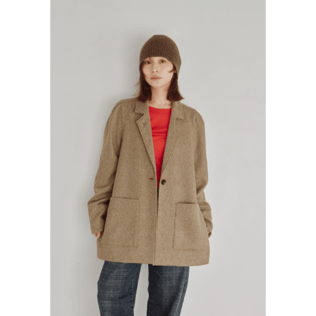 【Hella】Design Sleeve Tailored Jacket　※納期8月中旬～9月中旬