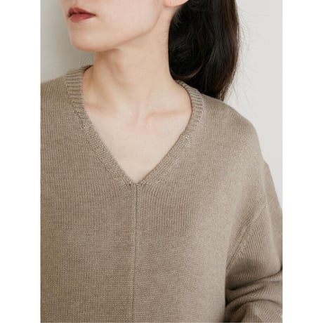 【YENN】POCKET DESIGN KNIT PO