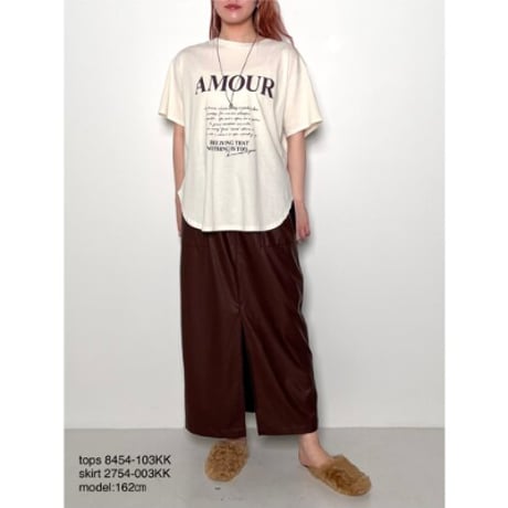 【CHIGNON】ﾗﾌｽｹｯﾁ"AMOUR"T