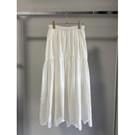 【MARGAUX VINTAGE】コットンレーススカート