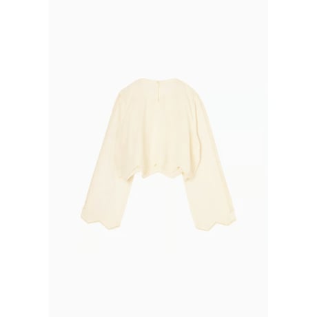 【Hella】EMBROIDERY LACE BLOUSE