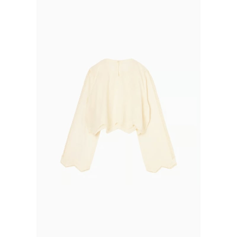 Hella】EMBROIDERY LACE BLOUSE | selectshop kusu