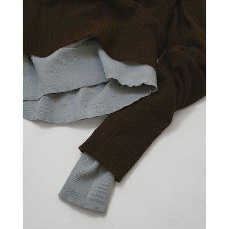 【TODAYFUL】Layered Polo Knit