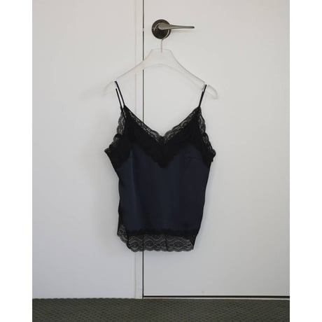【anuke】Satin Lace Camisole　※納期5月上旬～6月上旬