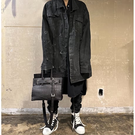 リミテッドシリーズエントリー【M.U.L.】STUD FLAP TOTE S※納期8月～12月