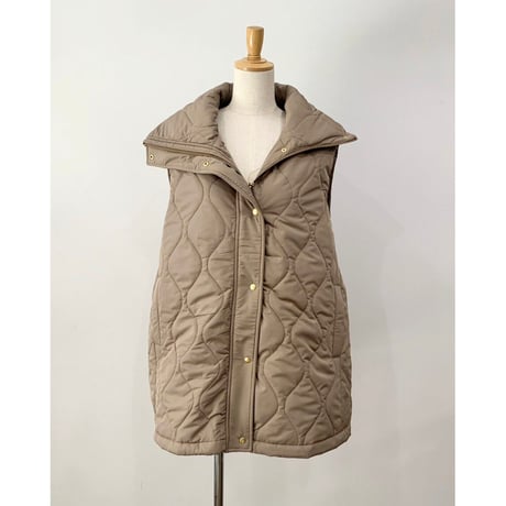 【 siro de labonte 】stand collar vest