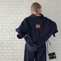 【cafune】10oz denim dolman jacket