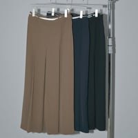 【anuke】Tuck Long Skirt　※納期1月下旬〜2月下旬
