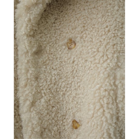 【ànuke】Ecofur Over Coat　※11月上旬~12月上旬頃 発送予定