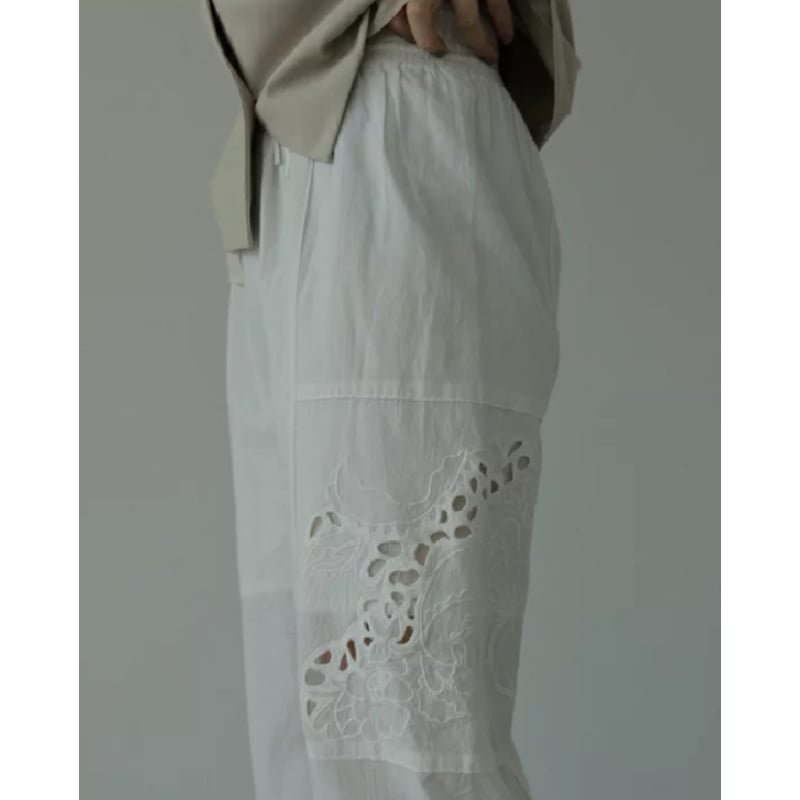 再販【ànuke】Cutwork Lace Pants | selectshop kusukusu
