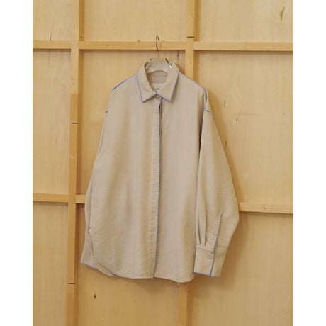 【TODAYFUL】Softsuede Embroidery Shirts　※納期10月中旬～11月中旬