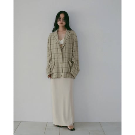 【anuke】Check Over Jacket