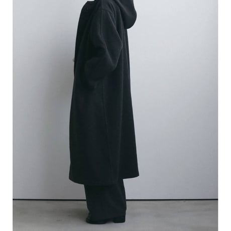 【anuke】Wool Hoodie Coat