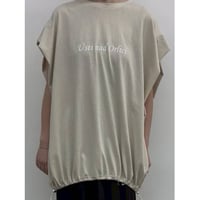 【CLOCHE】ロゴドロストフレンチスリーブT