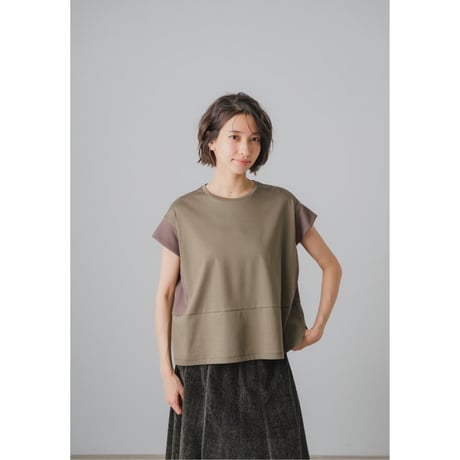 【GALENA】シフォンドッキングTシャツ