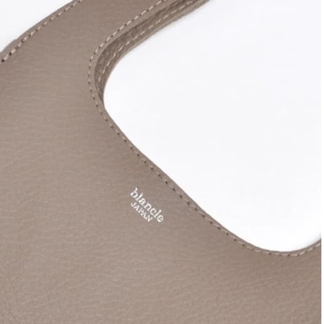 【blancle】S.LEATHER OVAL TOTE　bc1221