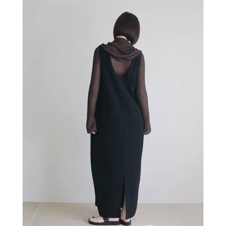 【anuke】Uneck Loose Onepiece　※納期8月上旬～9月上旬