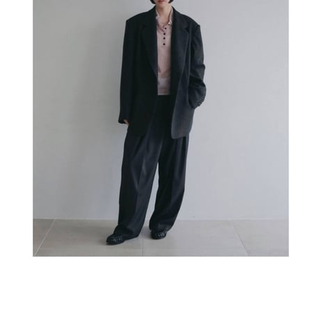 【anuke】Herringbone Wool Jacket　※納期9月中旬～10月中旬
