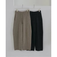 【anuke】Knit Cocoon Pants