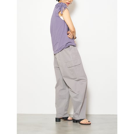 【YENN】 SHOULDER RIBBON TOPS
