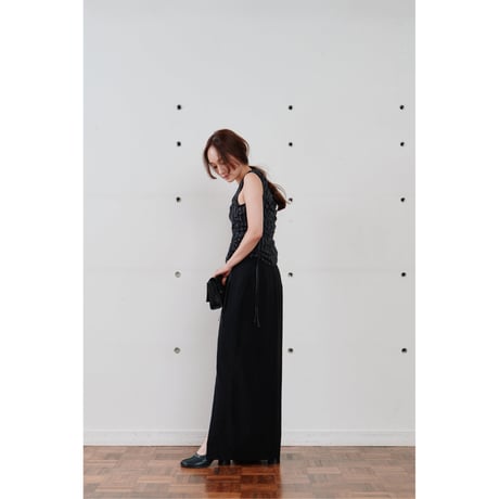 【Hella】sheer pencil skirt　※納期6月中旬〜7月中旬