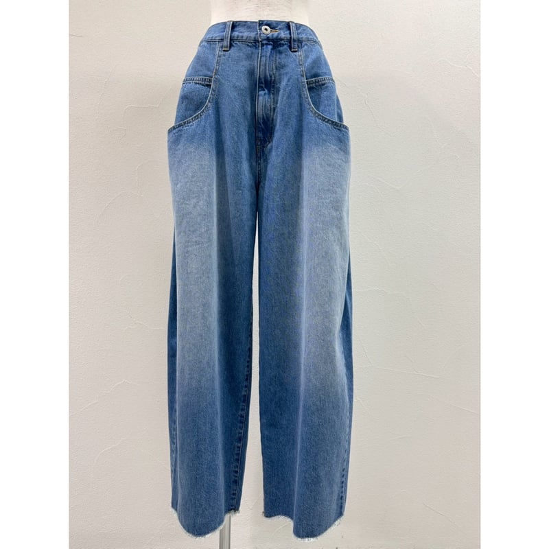 CYAN TOKYO】ドレープPKサイドタックワイド | selectshop kusukusu