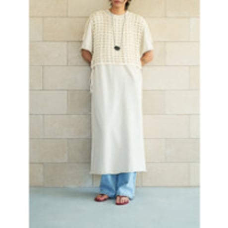 【YENN】CROCHET MESH TOPS
