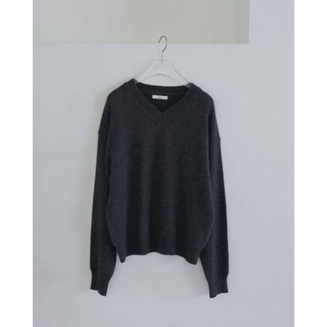 【anuke】Wool Vneck Knit