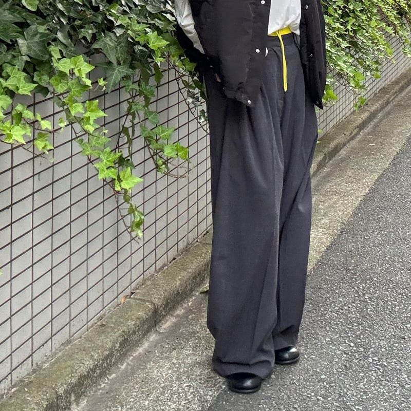 えりこ推しパンツ‼️【PRIORITY】2タックカーヴィーパンツ