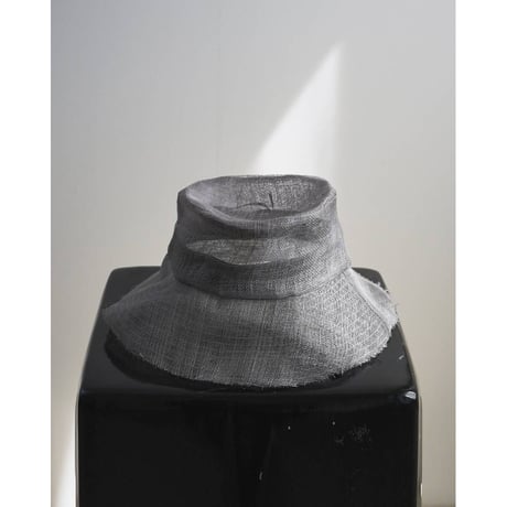 【anuke】Cutoff Sheer Hat　※納期4月中旬～5月中旬