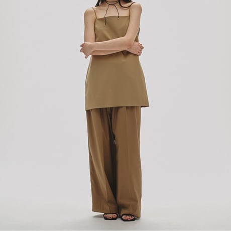 【TODAYFUL】Lightweight Tuck Trouser