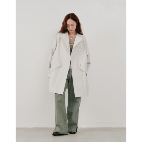 【Hella】sheltering dry half coat　※納期2月中旬〜3月中旬