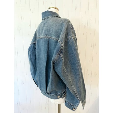 【L'ours Polaire et Bleu】後タックデニムジャケット