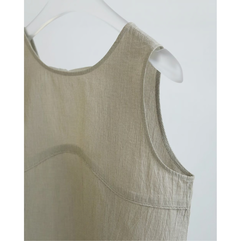 【新品】anuke Backopen Check Tops anuke SALE30%OFF アンヌーク 2025SpringSummer トップス