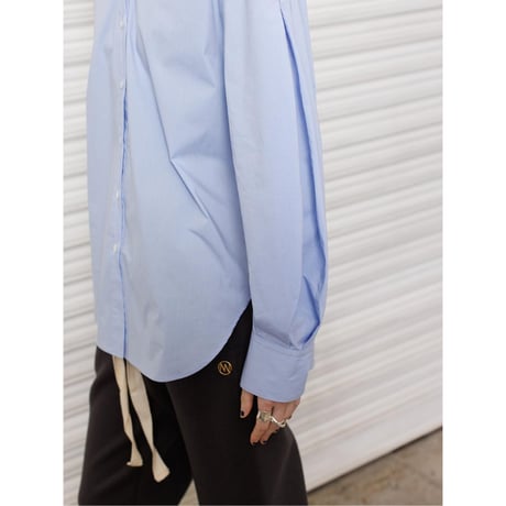 【YENN】PADDED COLLAR SHIRT