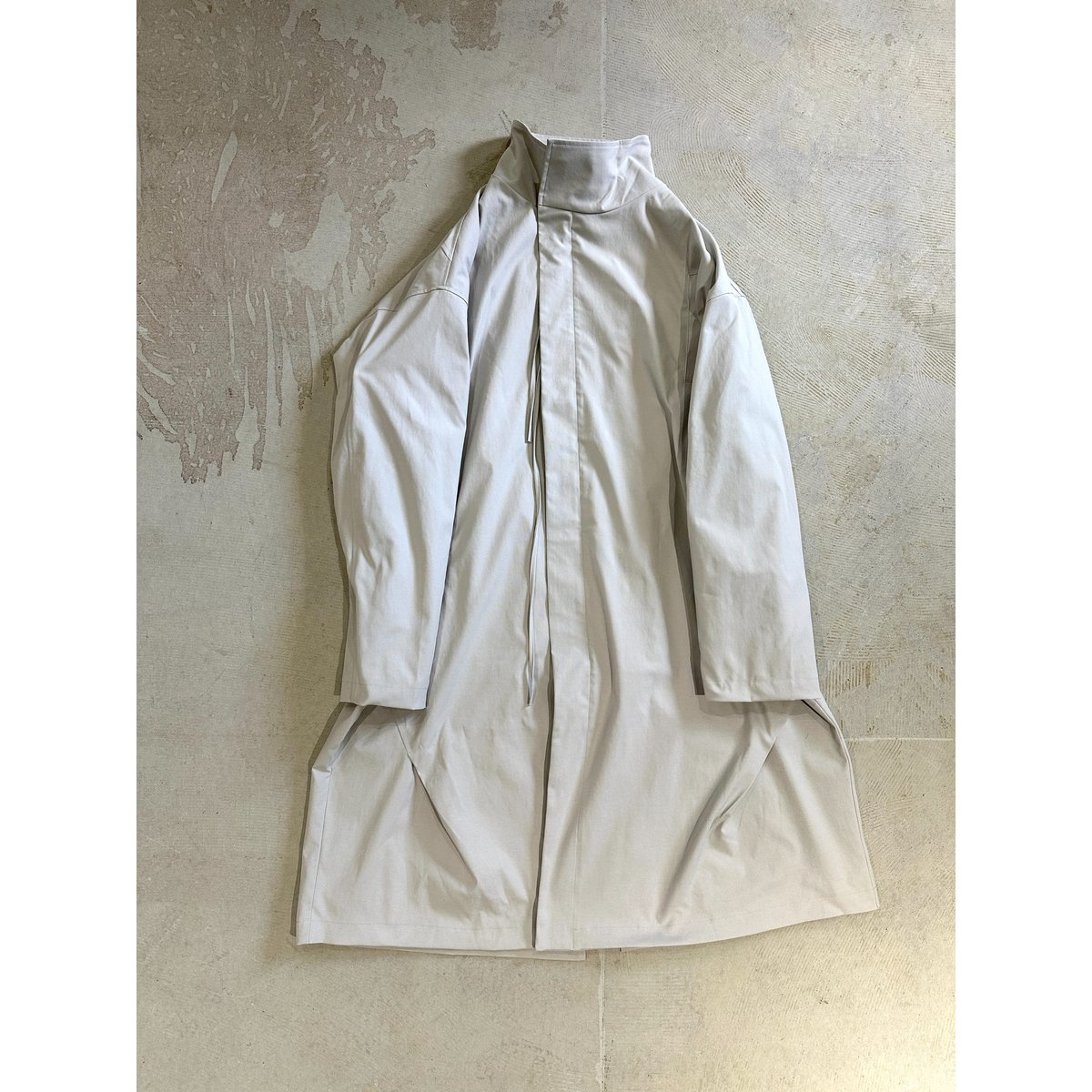 M.U.L.】MINIMAL STAND COLLAR COAT | selectshop