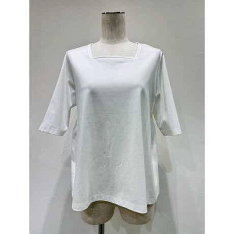 【CYAN tokyo】スクエアネックバックギャザーTOPS