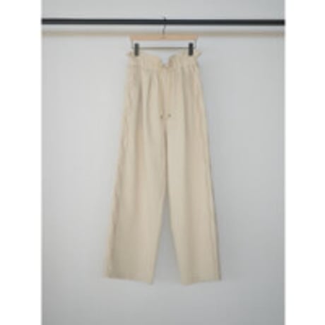 【YENN】 CODE EMBRO PANTS　納期：2026年2月上旬～3月上旬