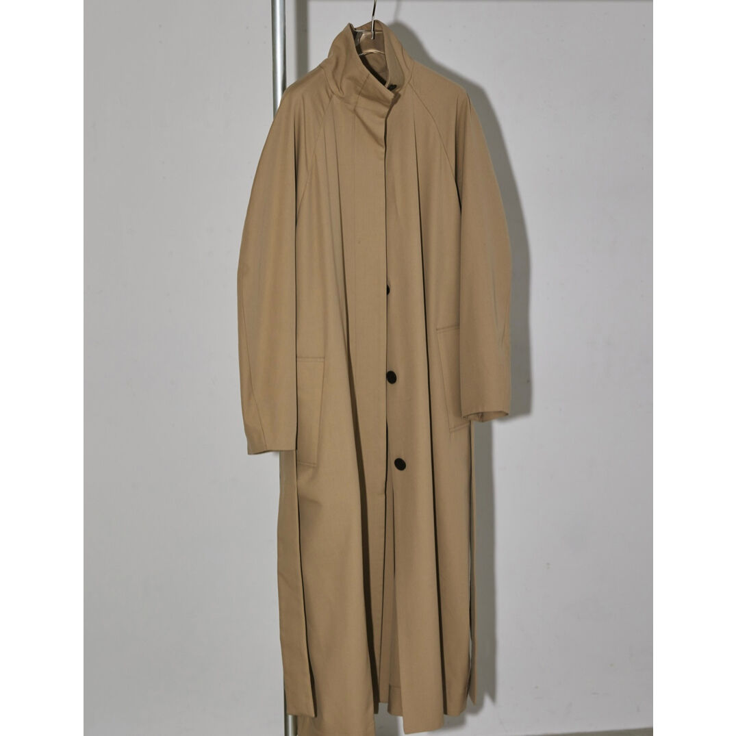 Standcollar Trench Coat | selectshop kusukusu