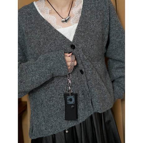 【CHIGNON】ﾐﾆﾎﾟｰﾁ&ｽﾗｲﾄﾞﾈｯｸﾚｽ