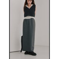 【Hella】melange tight skirt※納期10上〜11上