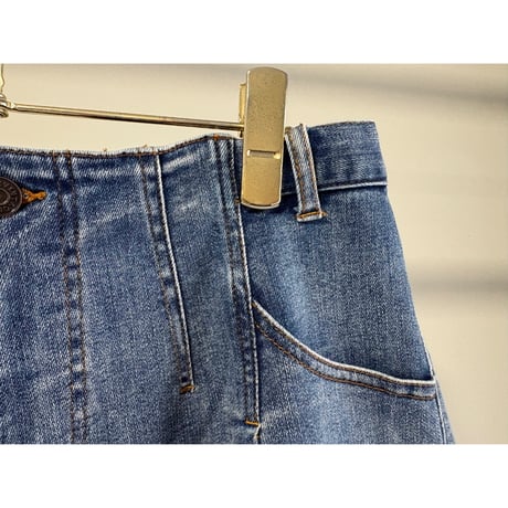 【MARGAUX VINTAGE】加工デニムハーフパンツ